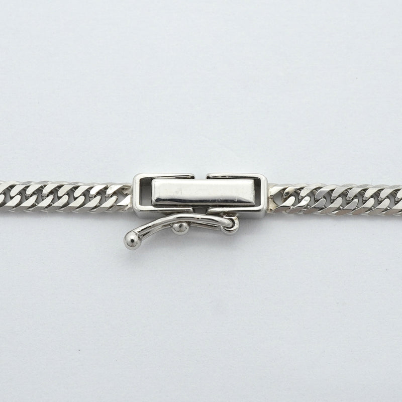 【6khh0022】喜平 ネックレス Pt850 プラチナ 6面 ダブル 50.4cm 11.2g キヘイ【中古】メンズ レディース ユニセックス