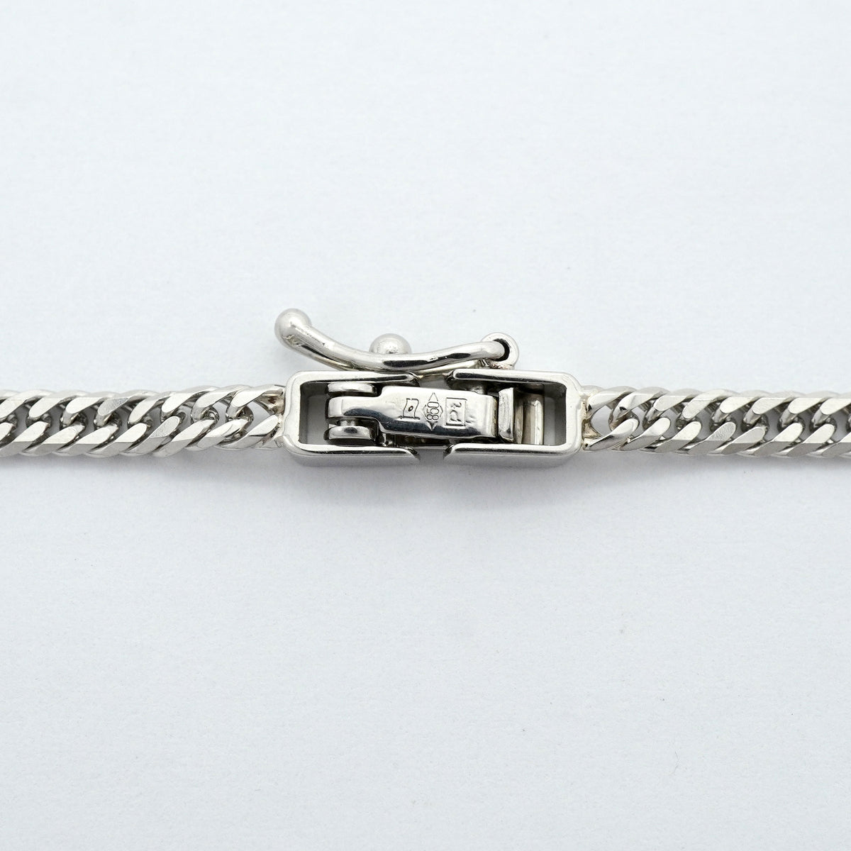 【6khh0022】喜平 ネックレス Pt850 プラチナ 6面 ダブル 50.4cm 11.2g キヘイ【中古】メンズ レディース ユニセックス