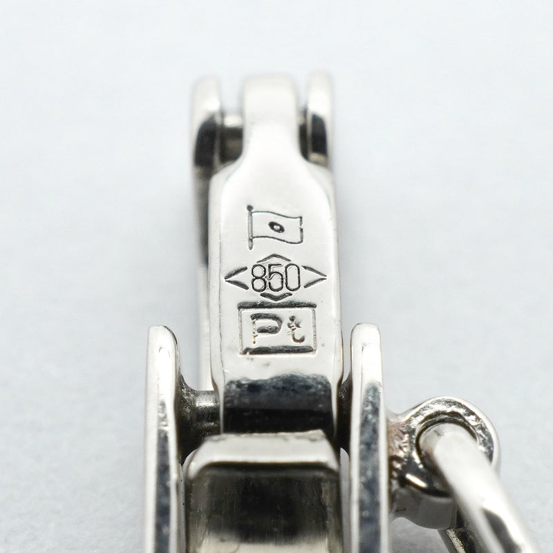 【6khh0022】喜平 ネックレス Pt850 プラチナ 6面 ダブル 50.4cm 11.2g キヘイ【中古】メンズ レディース ユニセックス