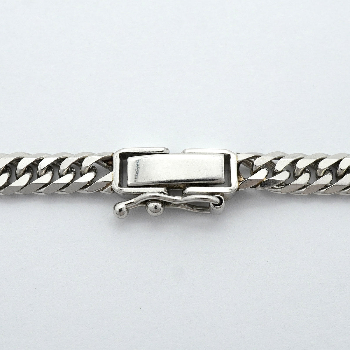 【6khh0024】喜平 ネックレス Pt850 プラチナ 6面 ダブル 50.3cm 30.3g キヘイ【中古】メンズ レディース ユニセックス
