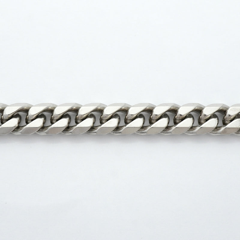 【6khh0025】喜平 ブレスレット Pt850 プラチナ 8面 シングル 22.1cm 100.8g キヘイ【中古】メンズ レディース ユニセックス