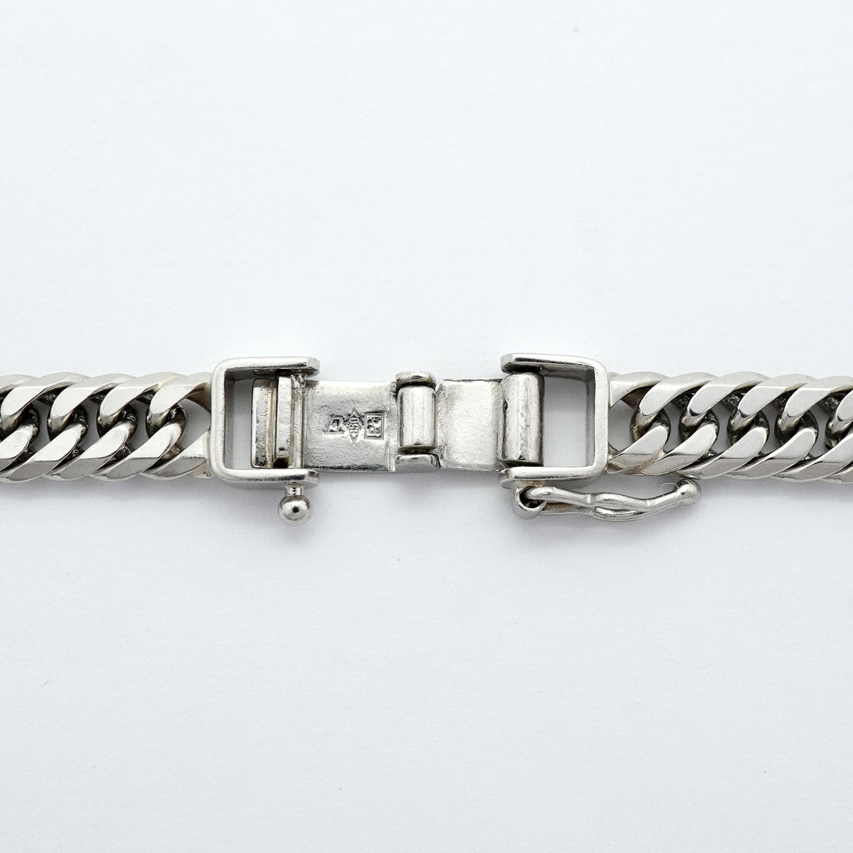 【6khh0026】喜平 ネックレス Pt850 プラチナ 6面 ダブル 51cm 50.5g キヘイ【中古】メンズ レディース ユニセックス