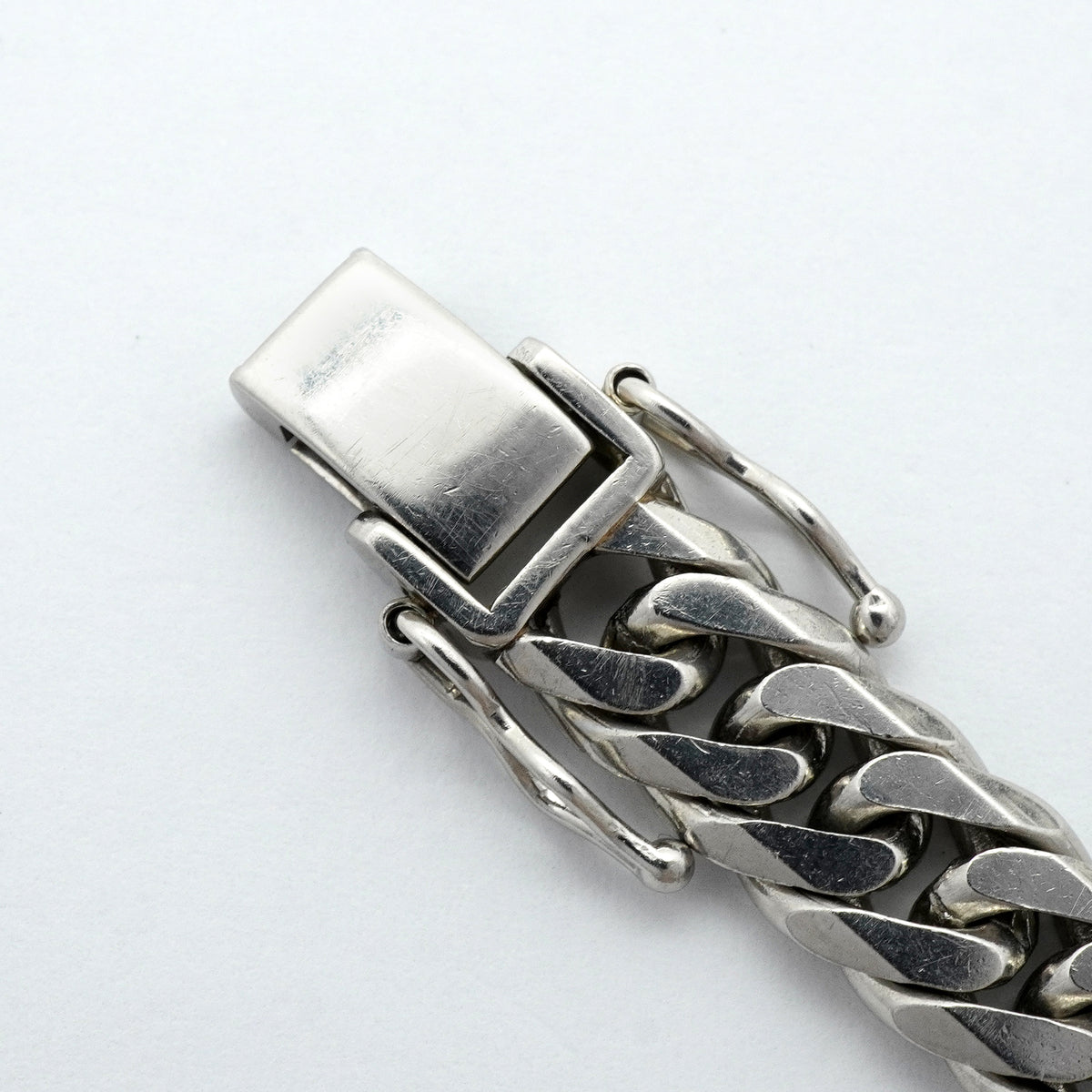 【6khh0027】喜平 ネックレス Pt850 プラチナ 6面 ダブル 50.7cm 100.6g キヘイ【中古】メンズ レディース ユニセックス