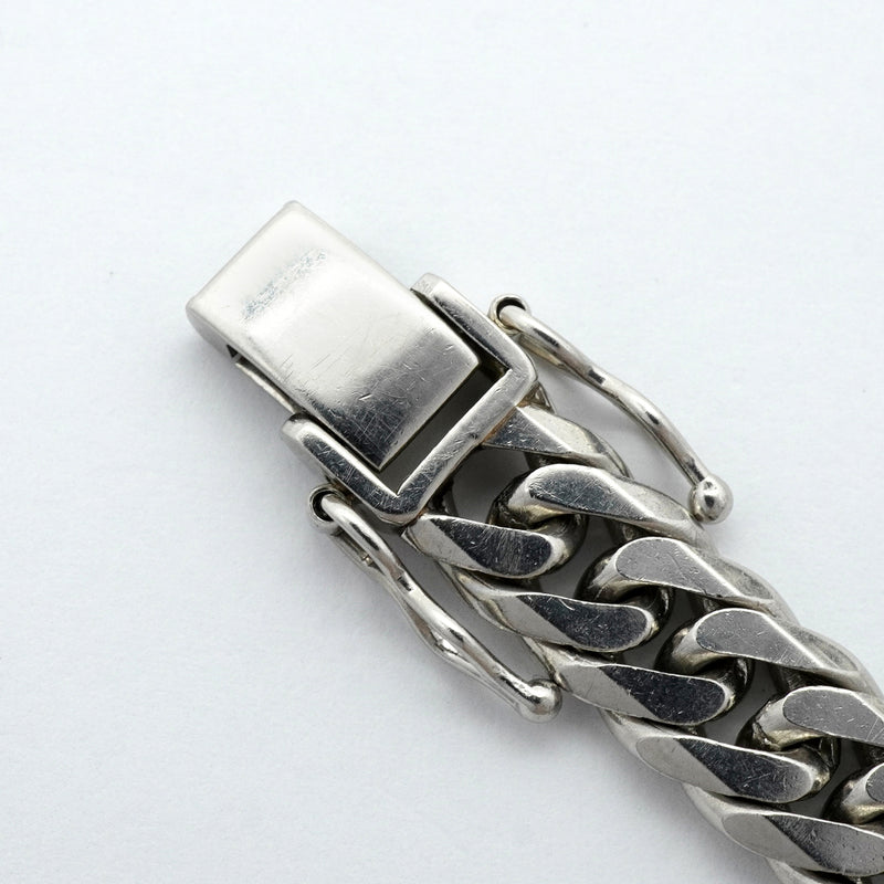 【6khh0027】喜平 ネックレス Pt850 プラチナ 6面 ダブル 50.7cm 100.6g キヘイ【中古】メンズ レディース ユニセックス