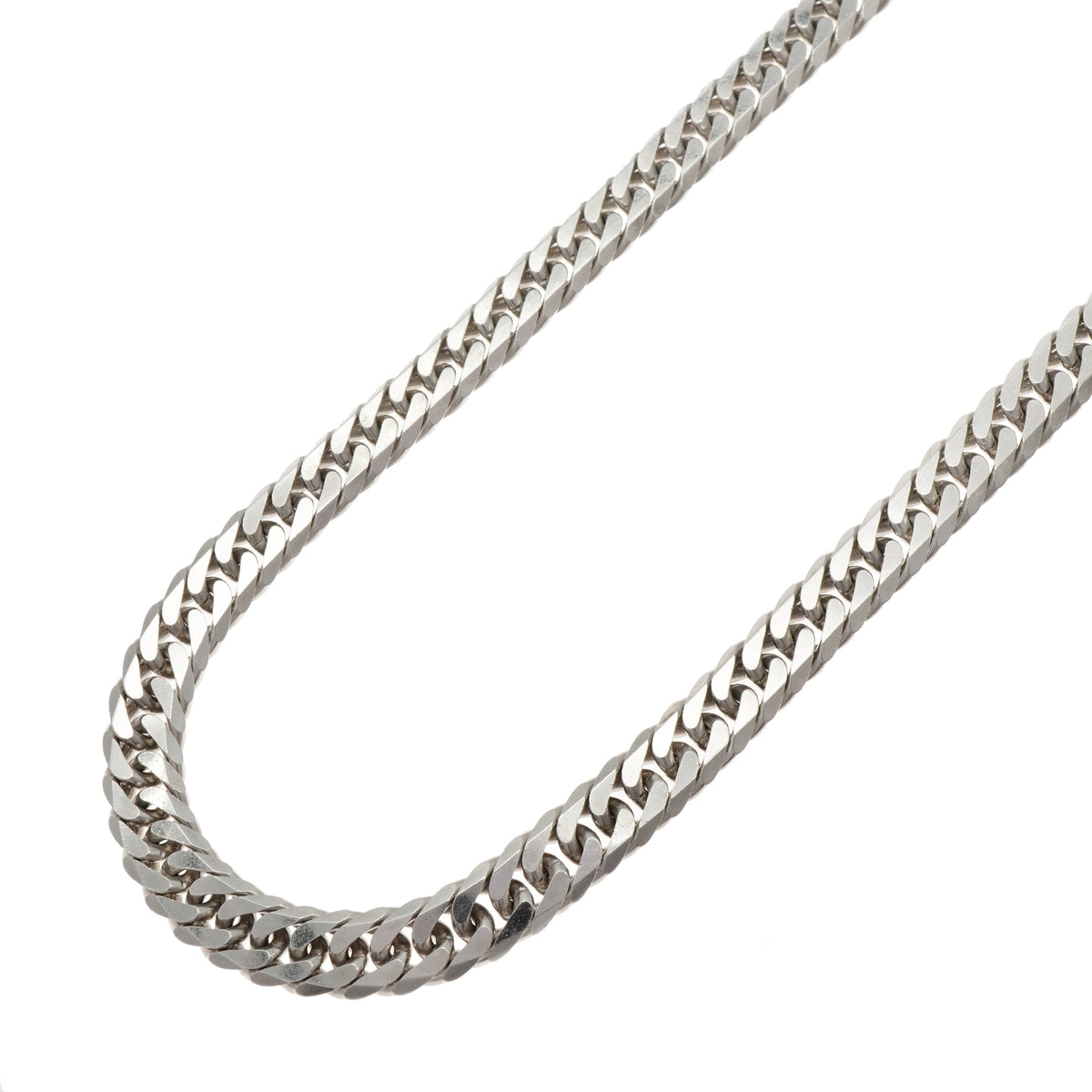 【6khh0027】喜平 ネックレス Pt850 プラチナ 6面 ダブル 50.7cm 100.6g キヘイ【中古】メンズ レディース ユニセックス