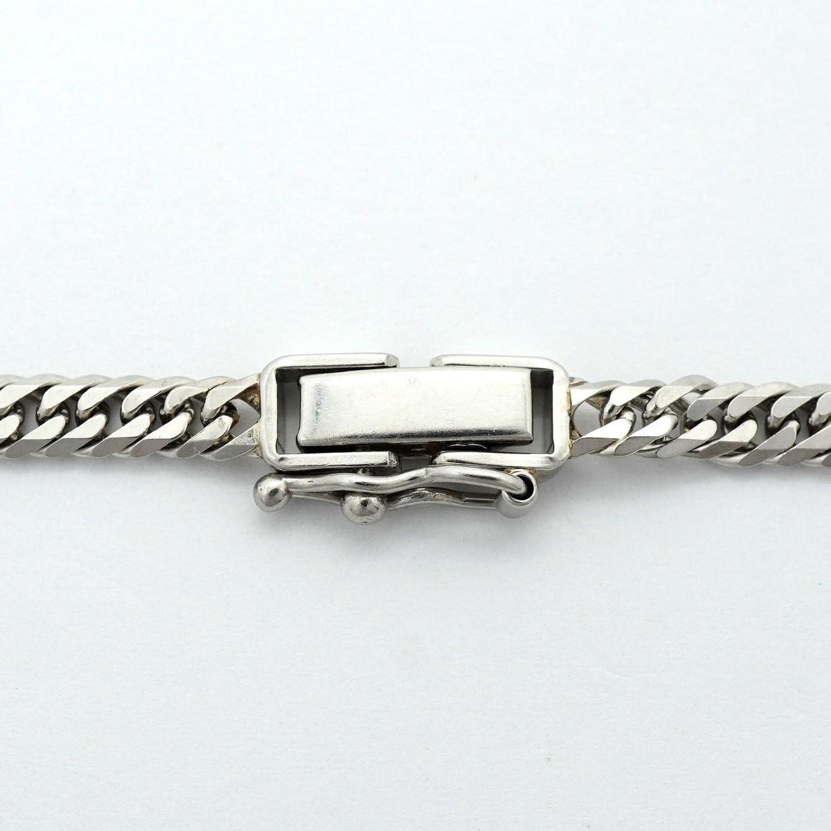 【6khh0028】喜平 ネックレス Pt850 プラチナ 6面 ダブル 51.3cm 20.2g キヘイ【中古】メンズ レディース ユニセックス