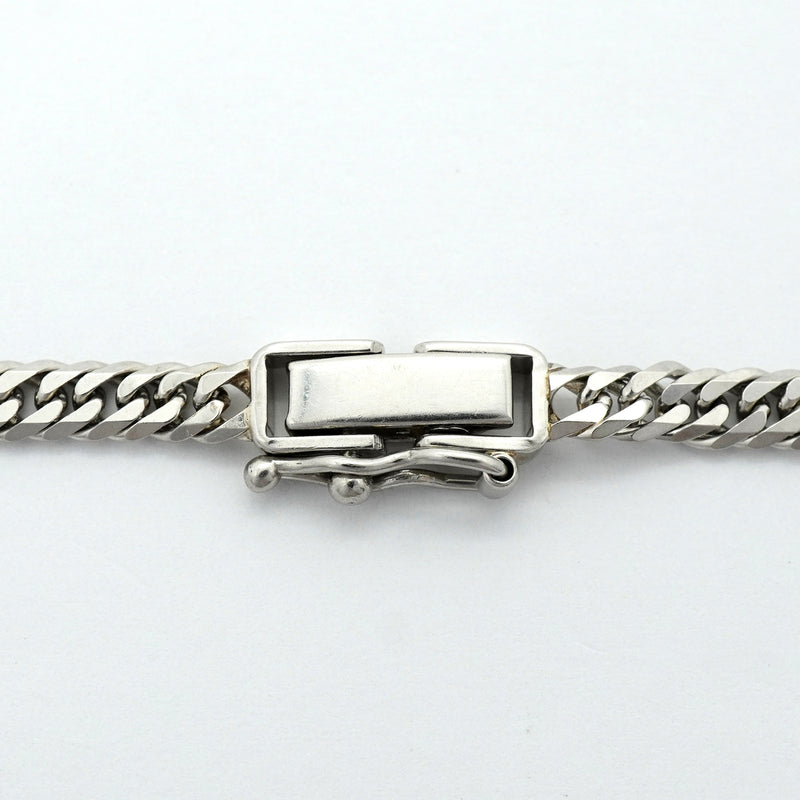 【6khh0028】喜平 ネックレス Pt850 プラチナ 6面 ダブル 51.3cm 20.2g キヘイ【中古】メンズ レディース ユニセックス