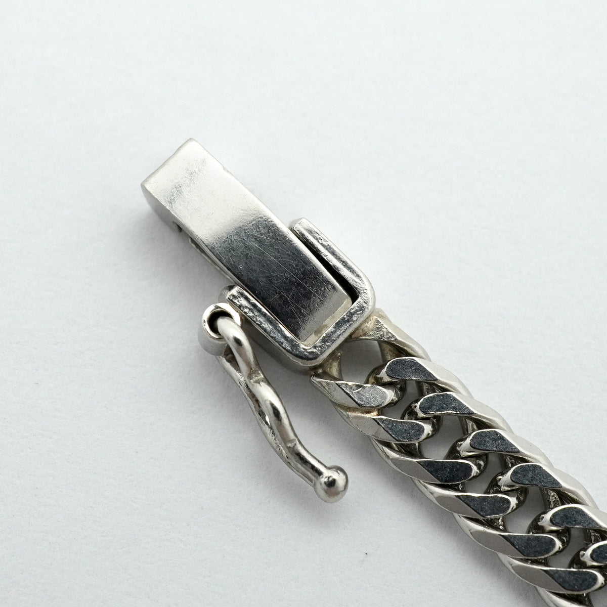 【6khh0029】喜平 ネックレス Pt850 プラチナ 6面 ダブル 52cm 30.5g キヘイ【中古】メンズ レディース ユニセックス