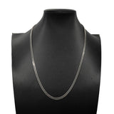【6khh0029】喜平 ネックレス Pt850 プラチナ 6面 ダブル 52cm 30.5g キヘイ【中古】メンズ レディース ユニセックス
