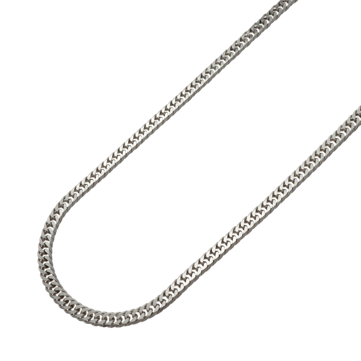 【6khh0029】喜平 ネックレス Pt850 プラチナ 6面 ダブル 52cm 30.5g キヘイ【中古】メンズ レディース ユニセックス