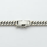 【6khh0029】喜平 ネックレス Pt850 プラチナ 6面 ダブル 52cm 30.5g キヘイ【中古】メンズ レディース ユニセックス