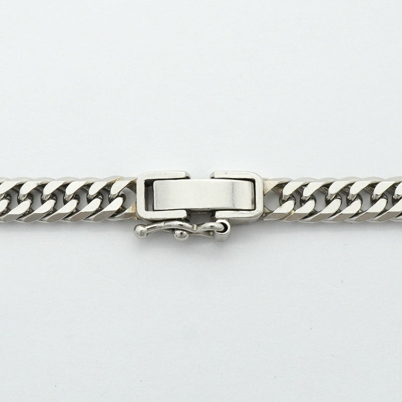【6khh0029】喜平 ネックレス Pt850 プラチナ 6面 ダブル 52cm 30.5g キヘイ【中古】メンズ レディース ユニセックス
