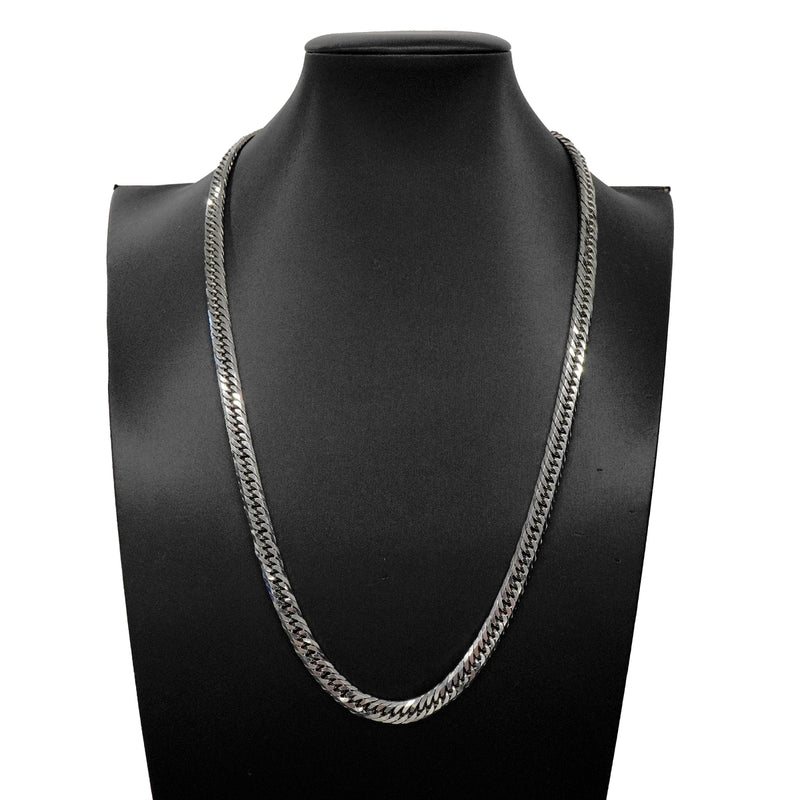 【6khh0030】喜平 ネックレス Pt850 プラチナ 8面 トリプル 60.3cm 100.4g キヘイ【中古】メンズ レディース ユニセックス