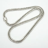 【6khh0030】喜平 ネックレス Pt850 プラチナ 8面 トリプル 60.3cm 100.4g キヘイ【中古】メンズ レディース ユニセックス