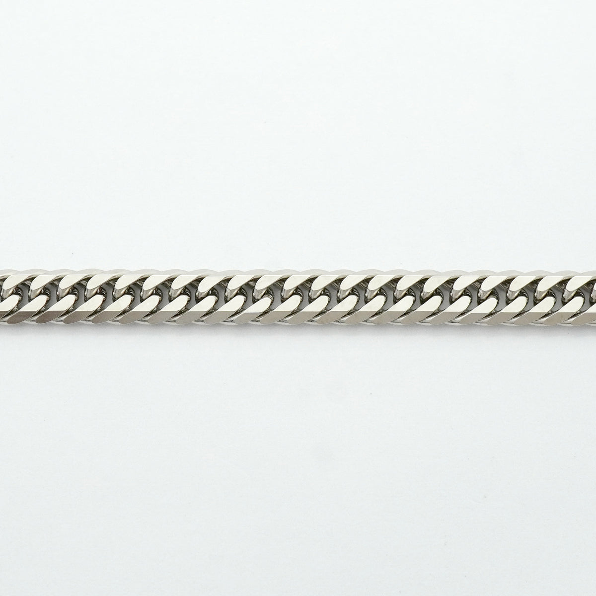 【6khh0031】喜平 ネックレス Pt850 プラチナ 6面 ダブル 60.8cm 50.6g キヘイ【中古】メンズ レディース ユニセックス