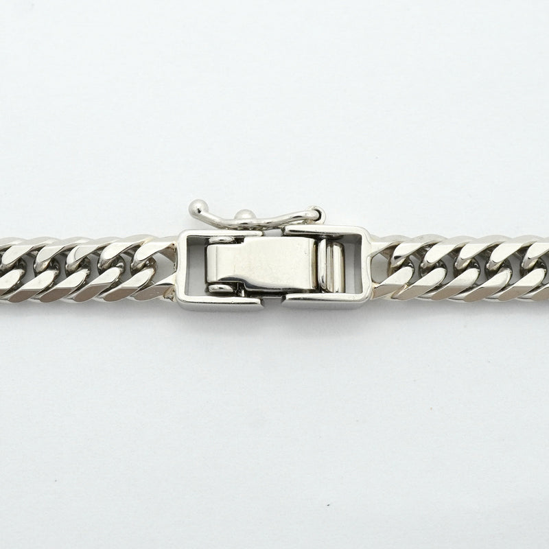 【6khh0031】喜平 ネックレス Pt850 プラチナ 6面 ダブル 60.8cm 50.6g キヘイ【中古】メンズ レディース ユニセックス