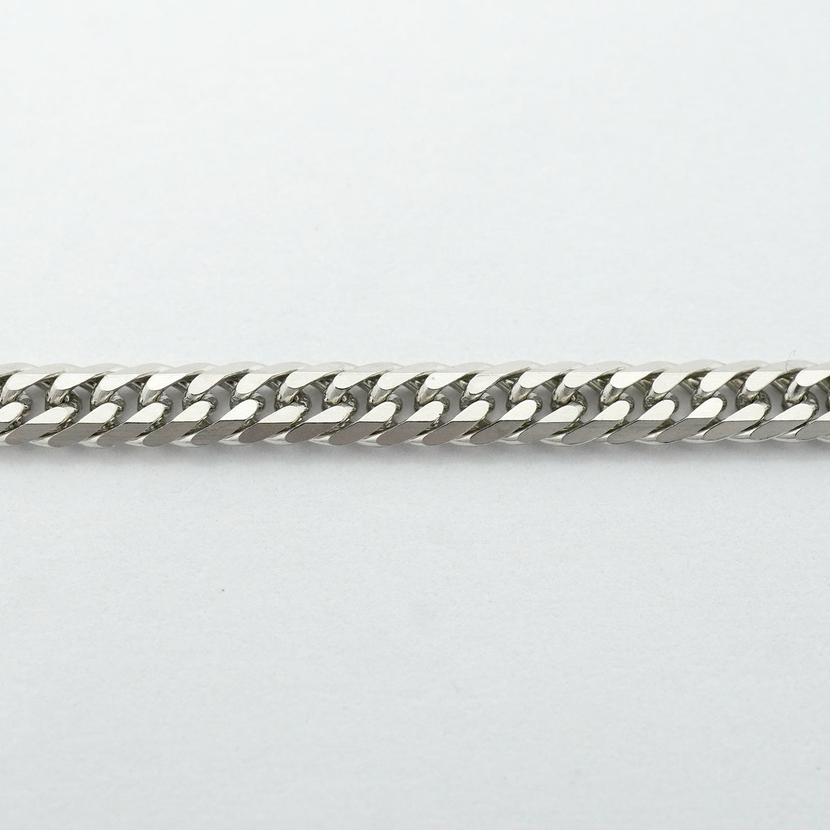【6khh0032】喜平 ネックレス Pt850 プラチナ 6面 ダブル 45.4cm 10.2g キヘイ【中古】メンズ レディース ユニセックス