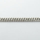 【6khh0032】喜平 ネックレス Pt850 プラチナ 6面 ダブル 45.4cm 10.2g キヘイ【中古】メンズ レディース ユニセックス