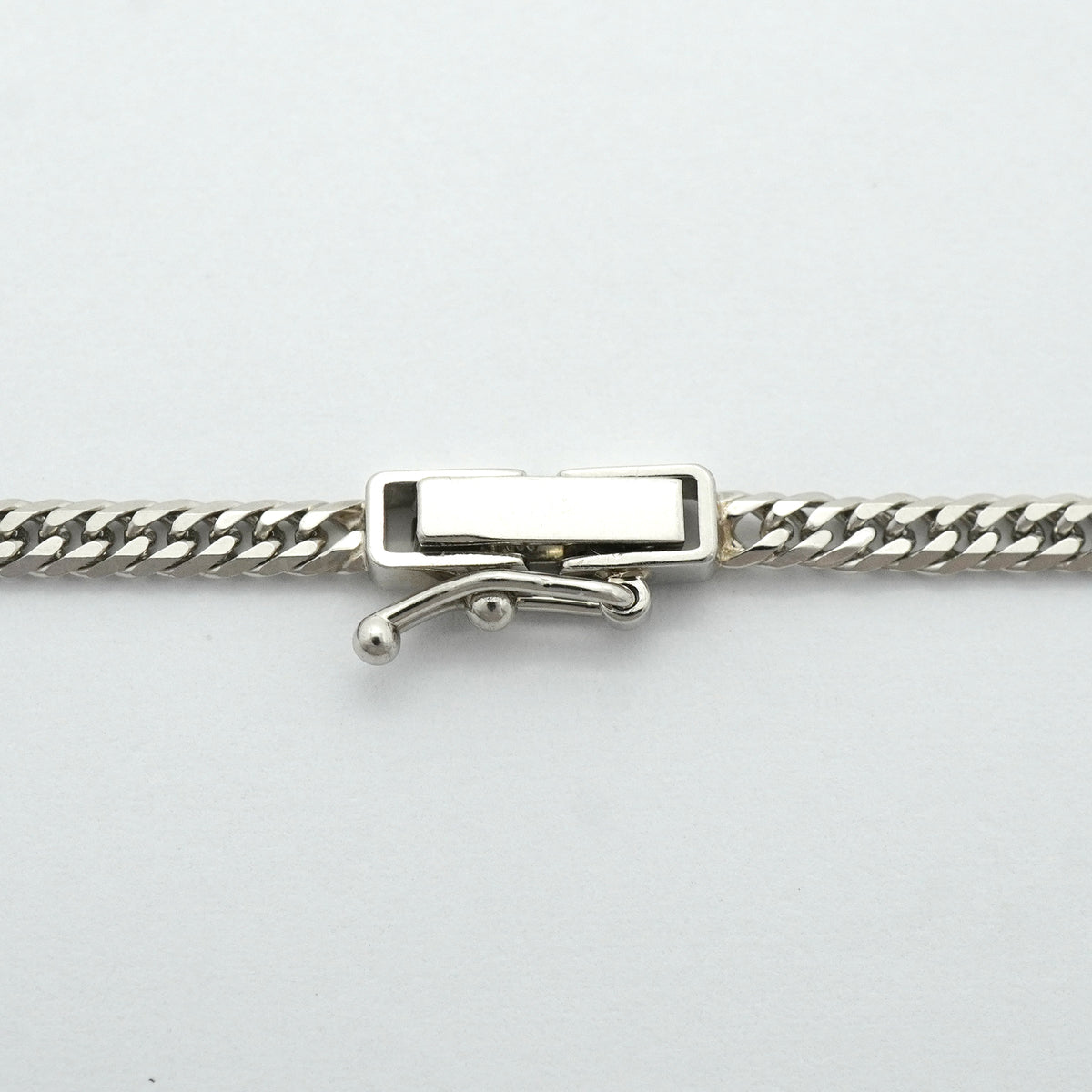 【6khh0032】喜平 ネックレス Pt850 プラチナ 6面 ダブル 45.4cm 10.2g キヘイ【中古】メンズ レディース ユニセックス