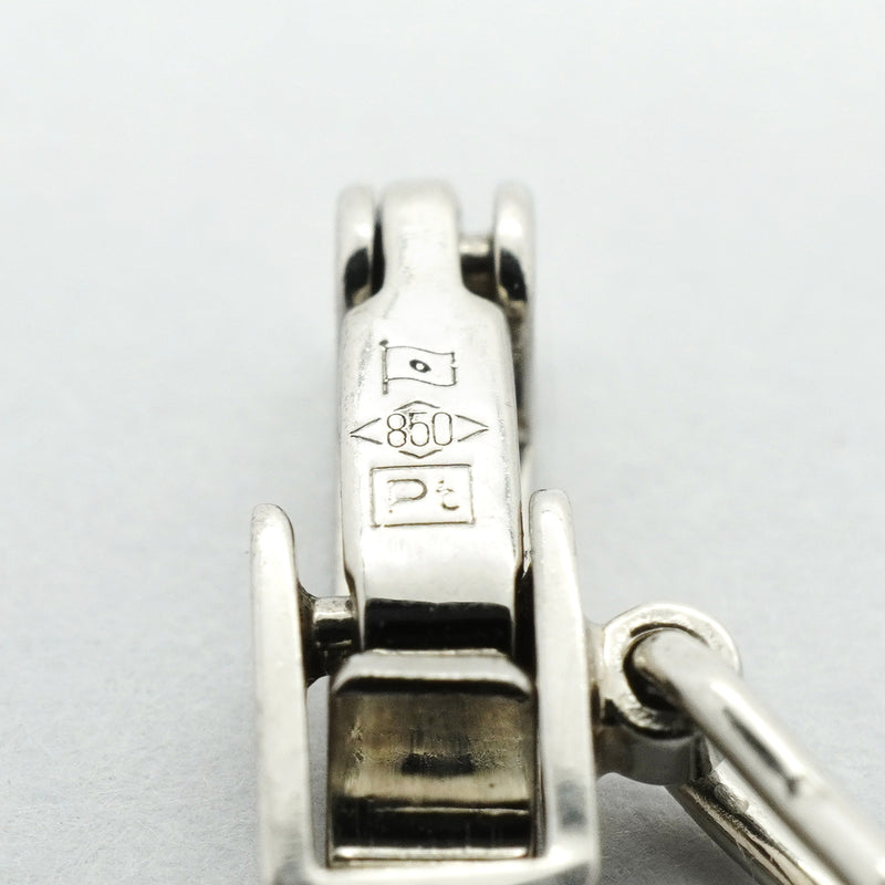 【6khh0032】喜平 ネックレス Pt850 プラチナ 6面 ダブル 45.4cm 10.2g キヘイ【中古】メンズ レディース ユニセックス