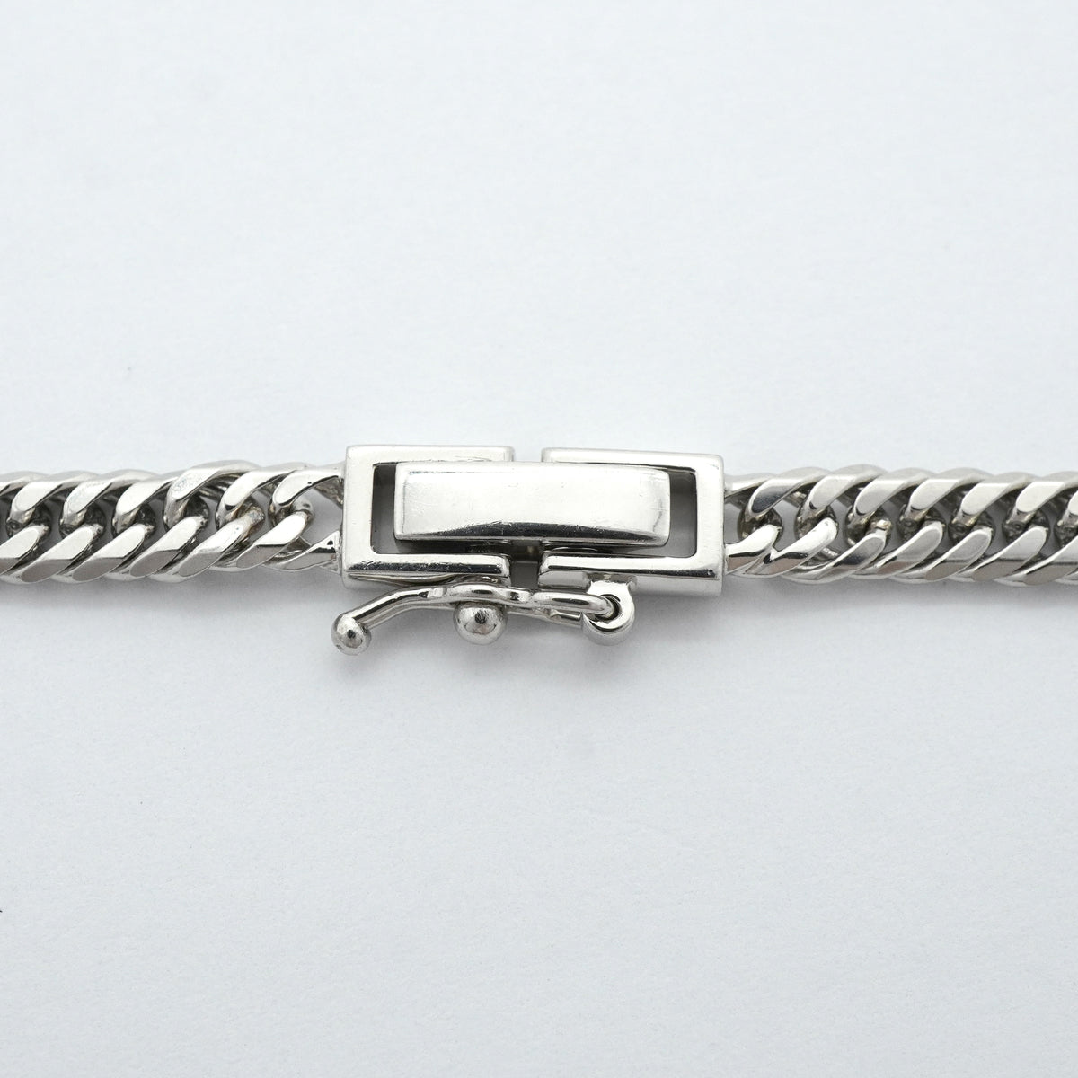 【6khh0033】喜平 ネックレス Pt850 プラチナ 6面 ダブル 60.5cm 30.7g キヘイ【中古】メンズ レディース ユニセックス