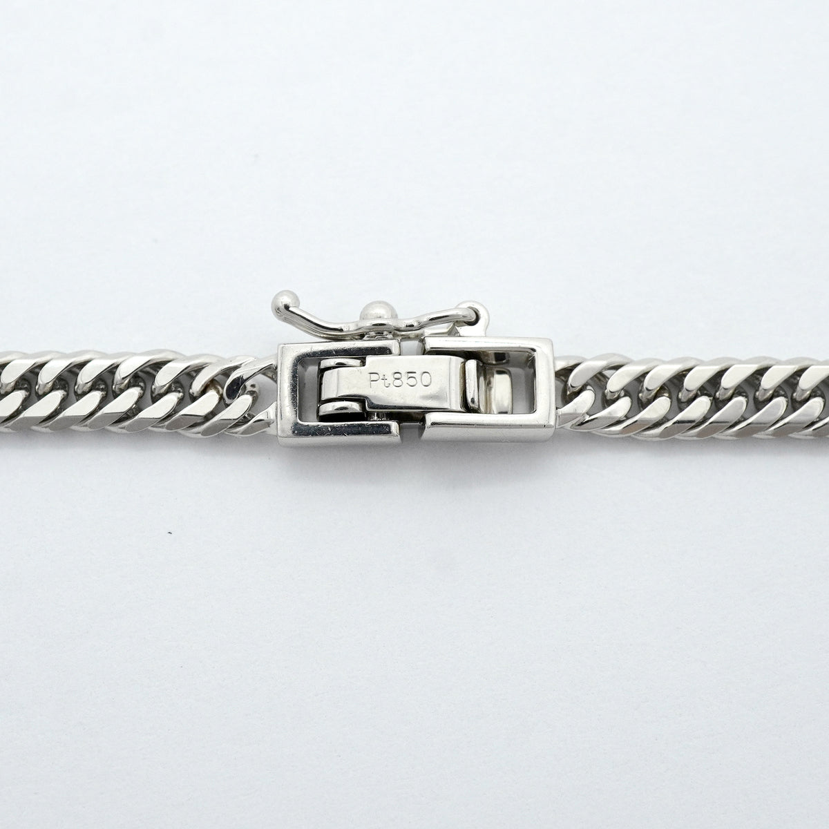 【6khh0033】喜平 ネックレス Pt850 プラチナ 6面 ダブル 60.5cm 30.7g キヘイ【中古】メンズ レディース ユニセックス