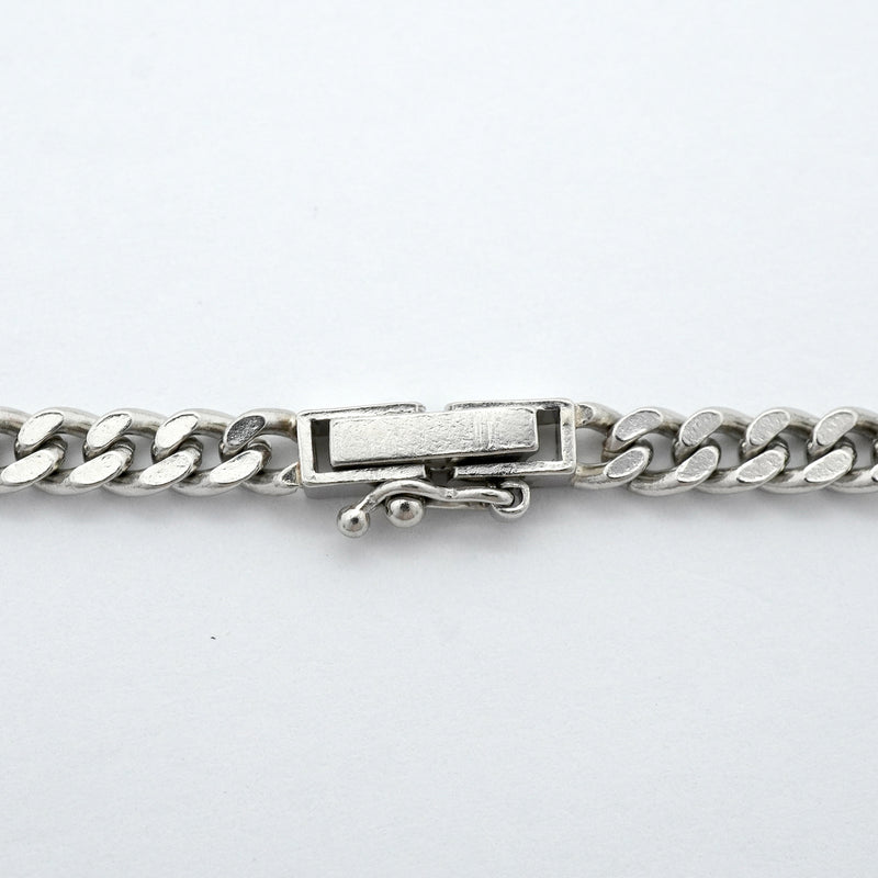 【6khh0034】喜平 ブレスレット Pt850 プラチナ 2面 シングル 18.8cm 11.4g キヘイ【中古】メンズ レディース ユニセックス