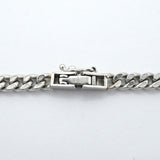 【6khh0034】喜平 ブレスレット Pt850 プラチナ 2面 シングル 18.8cm 11.4g キヘイ【中古】メンズ レディース ユニセックス