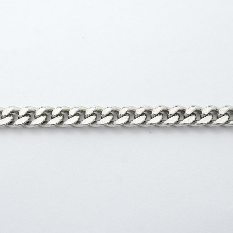 【6khh0034】喜平 ブレスレット Pt850 プラチナ 2面 シングル 18.8cm 11.4g キヘイ【中古】メンズ レディース ユニセックス