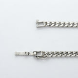 【6khh0034】喜平 ブレスレット Pt850 プラチナ 2面 シングル 18.8cm 11.4g キヘイ【中古】メンズ レディース ユニセックス