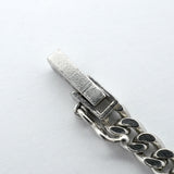 【6khh0034】喜平 ブレスレット Pt850 プラチナ 2面 シングル 18.8cm 11.4g キヘイ【中古】メンズ レディース ユニセックス