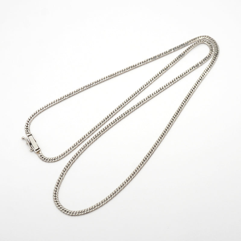 【6khh0035】喜平 ネックレス Pt850 プラチナ 6面 ダブル 50.9cm 11.2g キヘイ【中古】メンズ レディース ユニセックス
