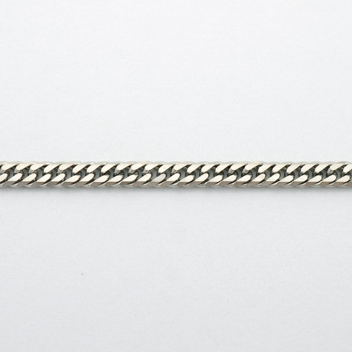 【6khh0035】喜平 ネックレス Pt850 プラチナ 6面 ダブル 50.9cm 11.2g キヘイ【中古】メンズ レディース ユニセックス