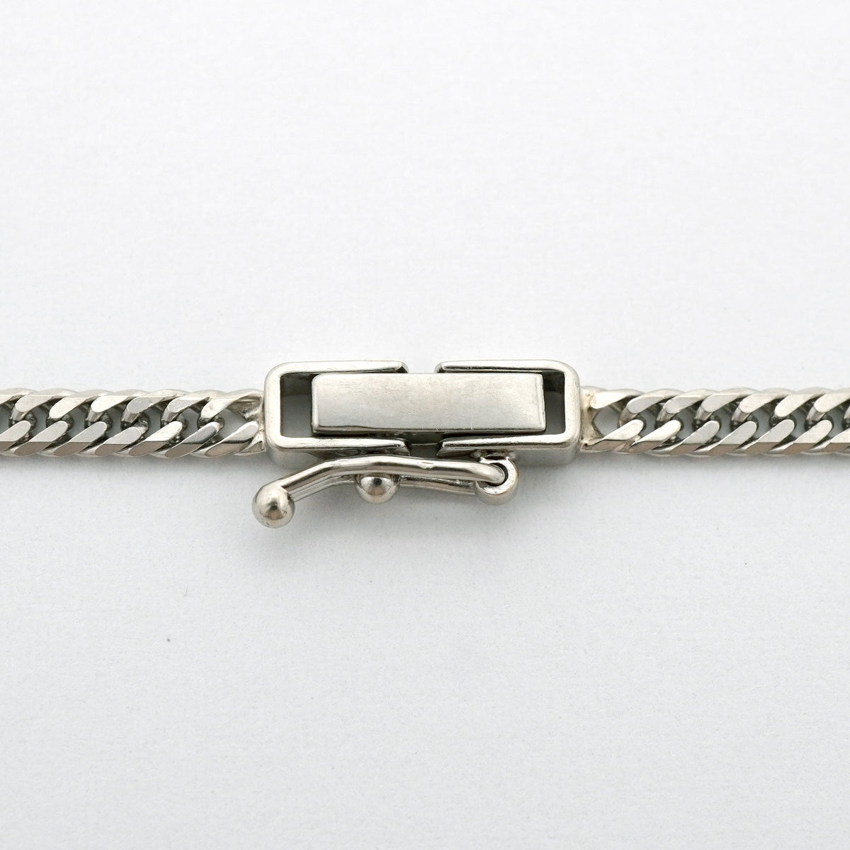 【6khh0035】喜平 ネックレス Pt850 プラチナ 6面 ダブル 50.9cm 11.2g キヘイ【中古】メンズ レディース ユニセックス
