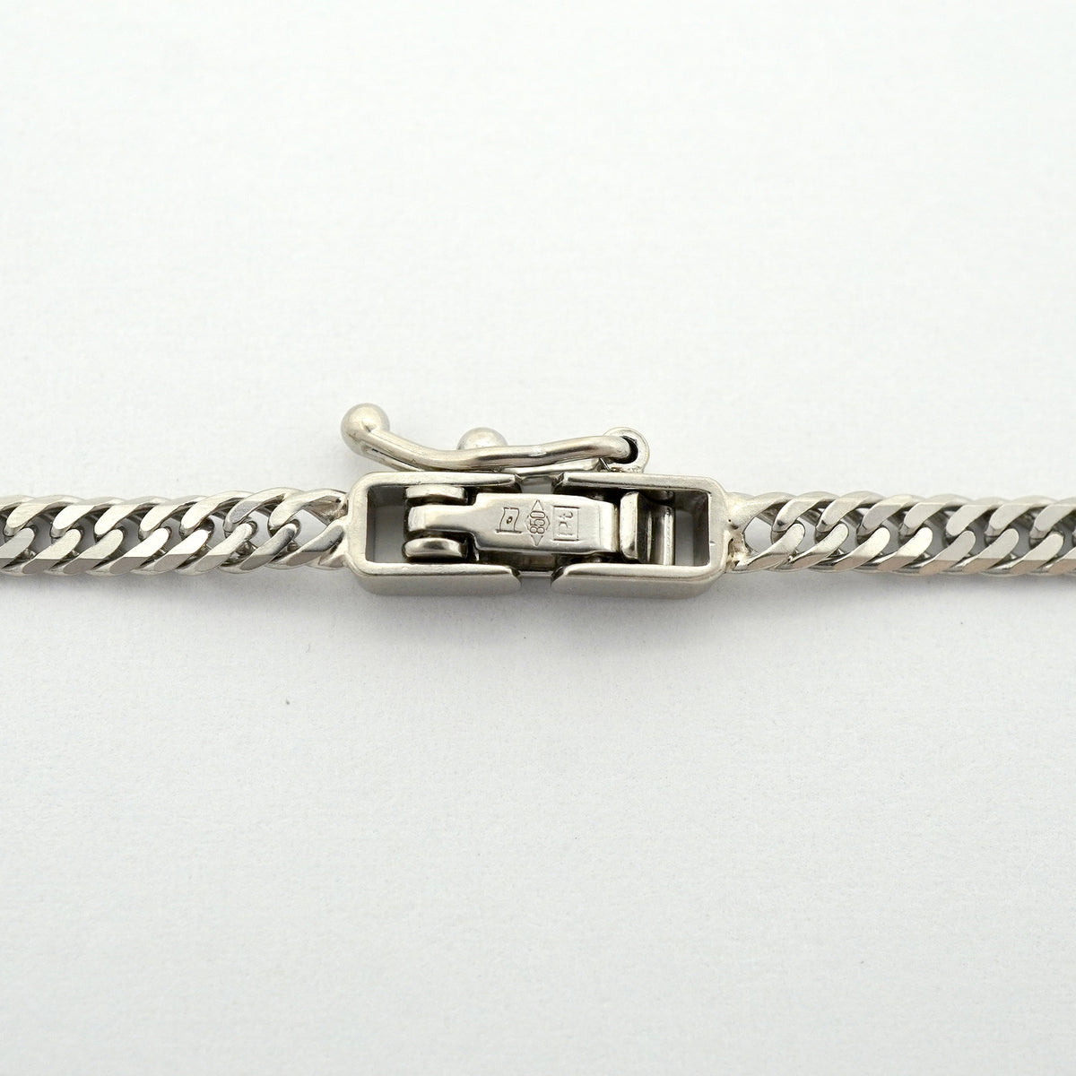 【6khh0035】喜平 ネックレス Pt850 プラチナ 6面 ダブル 50.9cm 11.2g キヘイ【中古】メンズ レディース ユニセックス