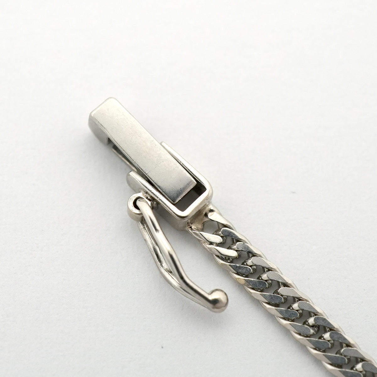 【6khh0035】喜平 ネックレス Pt850 プラチナ 6面 ダブル 50.9cm 11.2g キヘイ【中古】メンズ レディース ユニセックス
