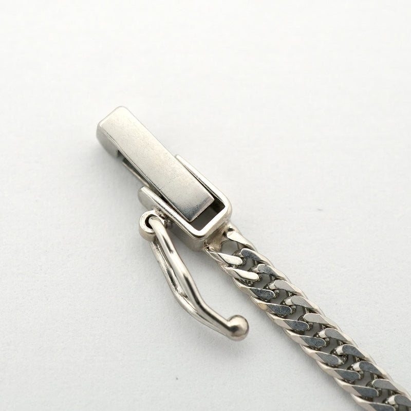【6khh0035】喜平 ネックレス Pt850 プラチナ 6面 ダブル 50.9cm 11.2g キヘイ【中古】メンズ レディース ユニセックス