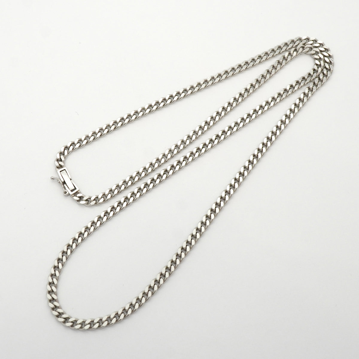 【6khh0036】喜平 ネックレス Pt850 プラチナ 2面 シングル 51.2cm 30.5g キヘイ【中古】メンズ レディース ユニセックス
