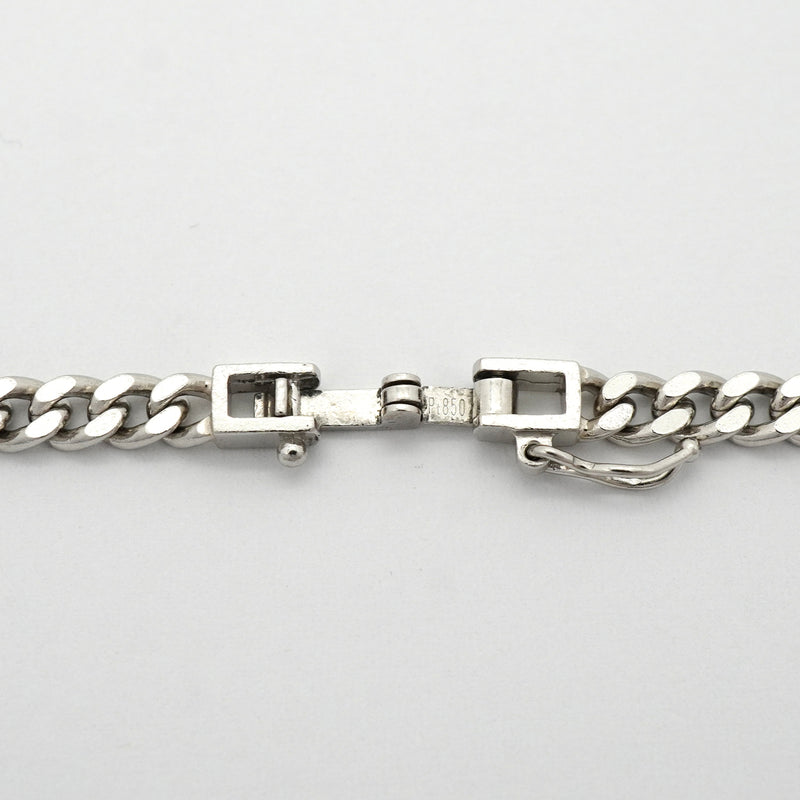 【6khh0036】喜平 ネックレス Pt850 プラチナ 2面 シングル 51.2cm 30.5g キヘイ【中古】メンズ レディース ユニセックス
