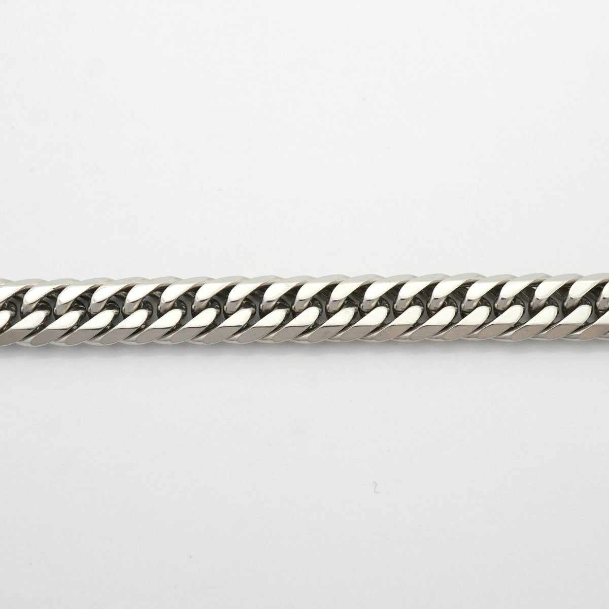 【6khh0037】喜平 ネックレス Pt850 プラチナ 6面 ダブル 60.7cm 100.5g キヘイ【中古】メンズ レディース ユニセックス