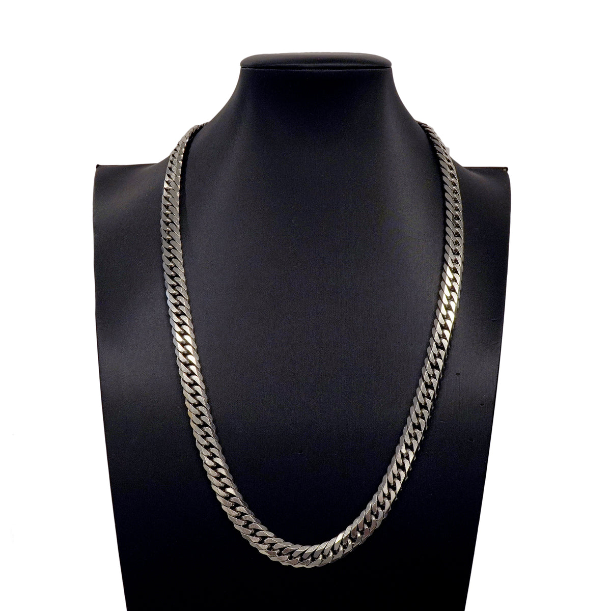 【6khh0038】喜平 ネックレス Pt850 プラチナ 6面 ダブル 60.7cm 200.2g キヘイ【中古】メンズ レディース ユニセックス
