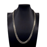 【6khh0038】喜平 ネックレス Pt850 プラチナ 6面 ダブル 60.7cm 200.2g キヘイ【中古】メンズ レディース ユニセックス