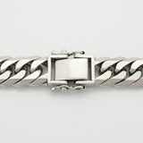 【6khh0038】喜平 ネックレス Pt850 プラチナ 6面 ダブル 60.7cm 200.2g キヘイ【中古】メンズ レディース ユニセックス