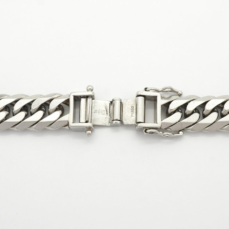 【6khh0038】喜平 ネックレス Pt850 プラチナ 6面 ダブル 60.7cm 200.2g キヘイ【中古】メンズ レディース ユニセックス
