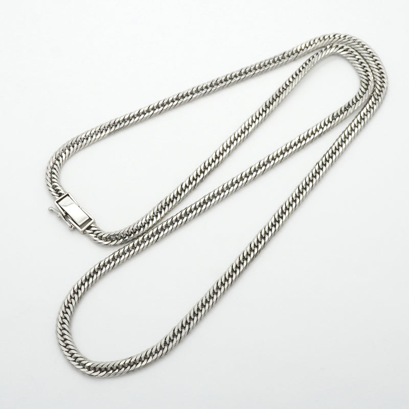 【6khh0039】喜平 ネックレス Pt850 プラチナ トリプル 12面 51.3cm 30.2g キヘイ【中古】メンズ レディース ユニセックス