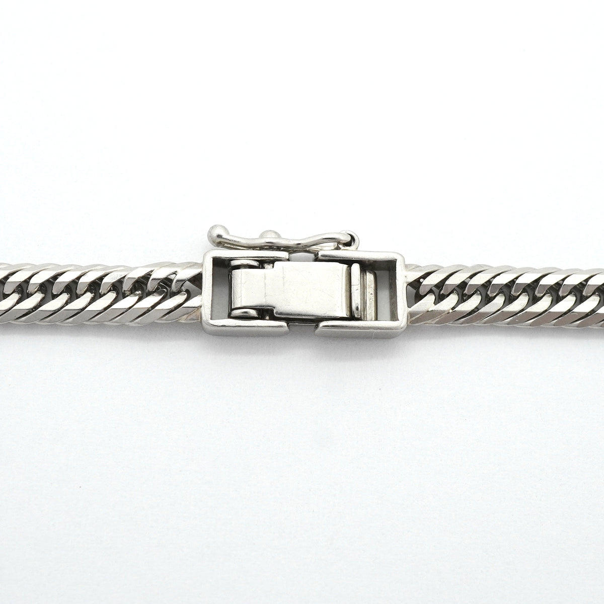 【6khh0039】喜平 ネックレス Pt850 プラチナ トリプル 12面 51.3cm 30.2g キヘイ【中古】メンズ レディース ユニセックス