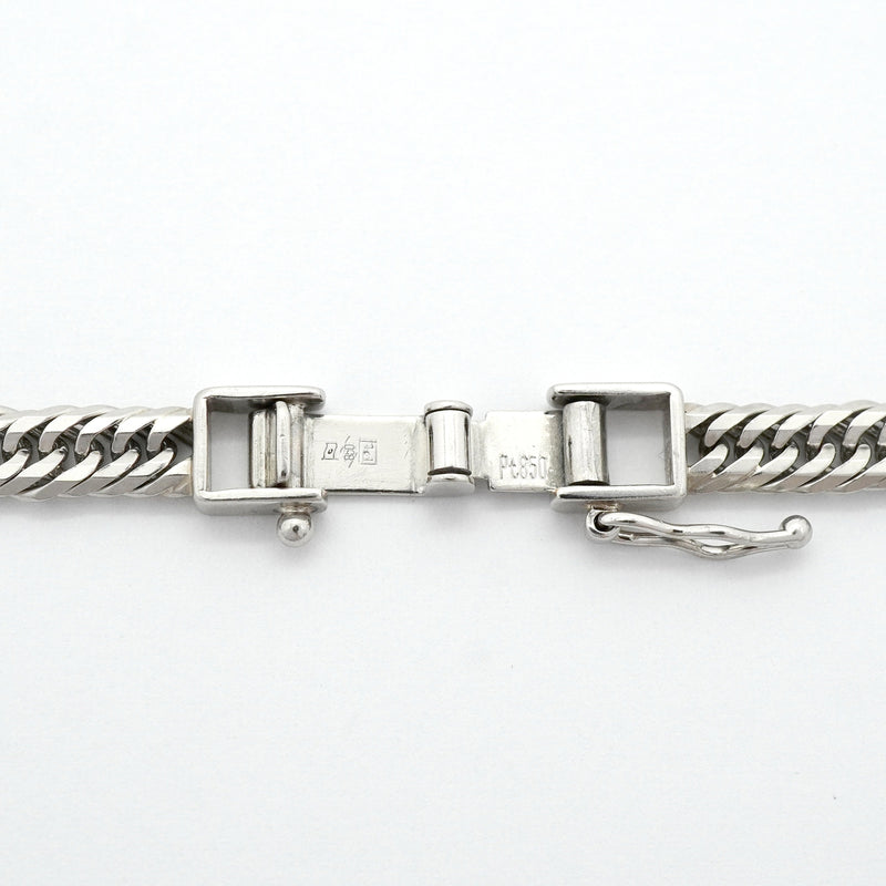 【6khh0039】喜平 ネックレス Pt850 プラチナ トリプル 12面 51.3cm 30.2g キヘイ【中古】メンズ レディース ユニセックス