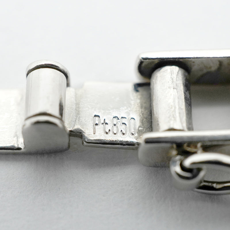 【6khh0039】喜平 ネックレス Pt850 プラチナ トリプル 12面 51.3cm 30.2g キヘイ【中古】メンズ レディース ユニセックス