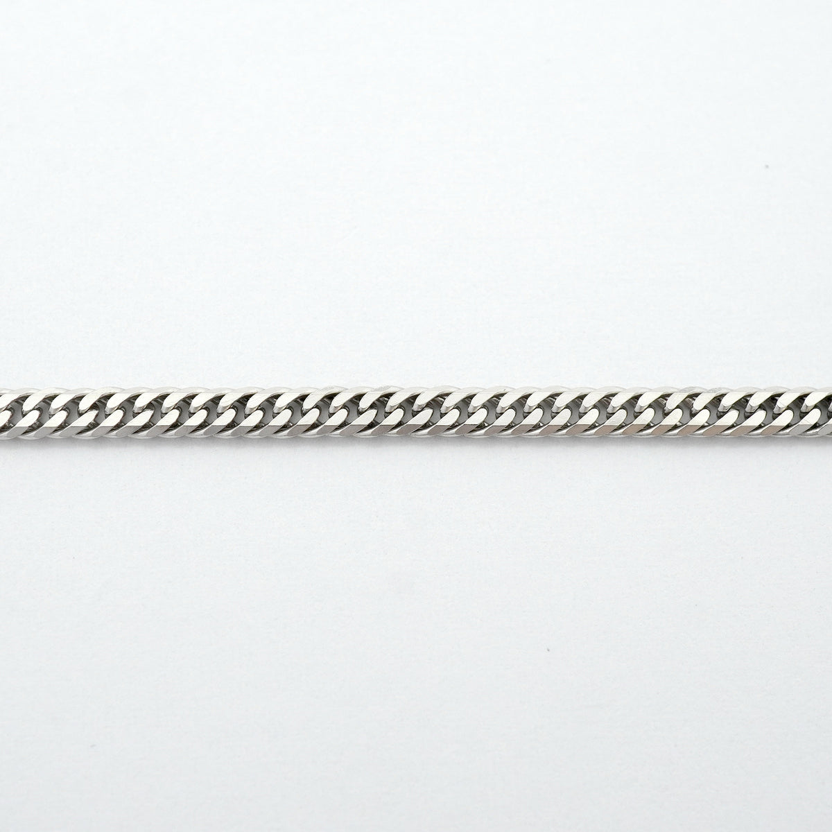 【6khh0040】喜平 ネックレス Pt850 プラチナ 6面 ダブル 46.5cm 11.2g キヘイ【中古】メンズ レディース ユニセックス