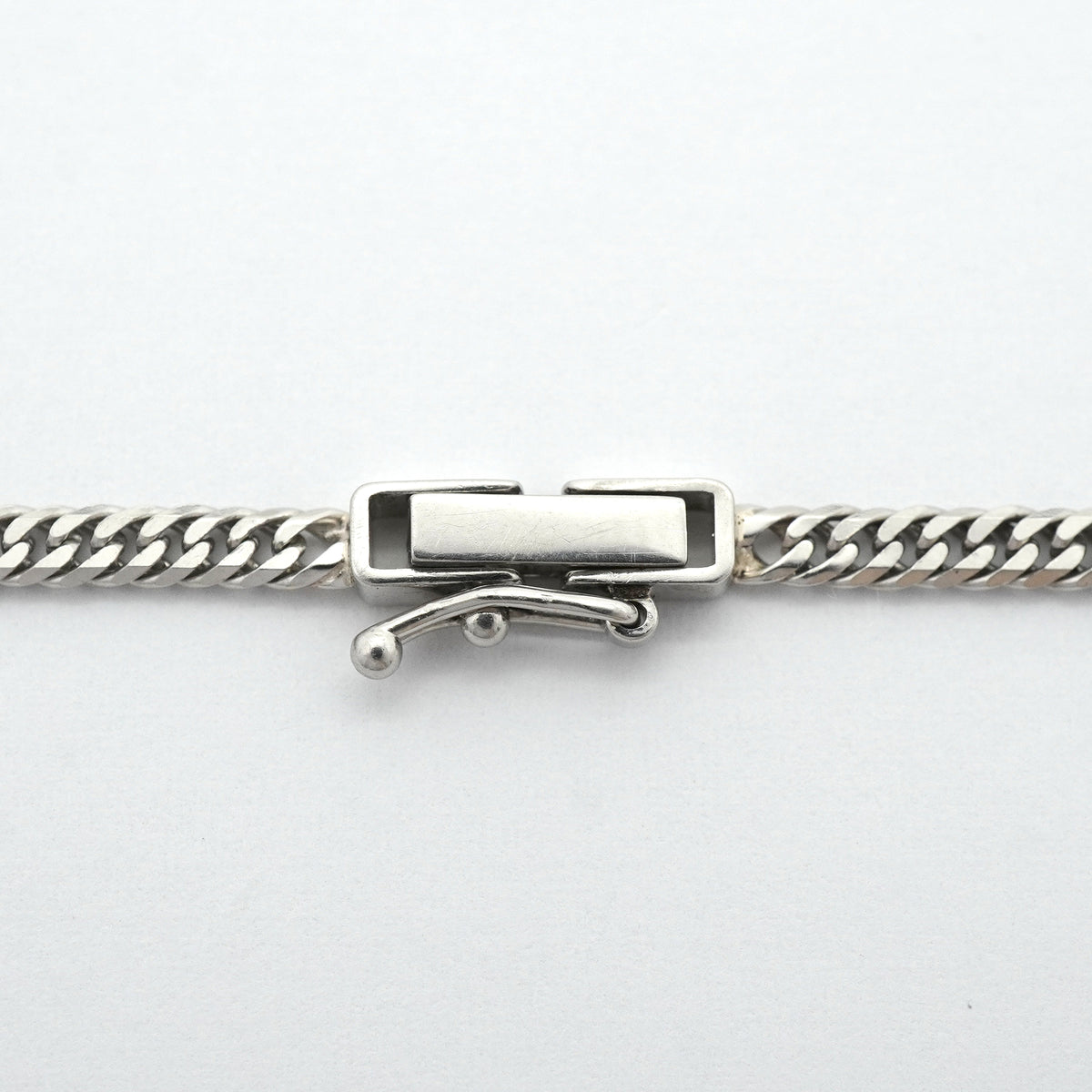 【6khh0040】喜平 ネックレス Pt850 プラチナ 6面 ダブル 46.5cm 11.2g キヘイ【中古】メンズ レディース ユニセックス